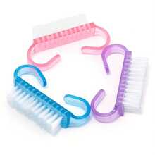 手指腳趾甲刷,清潔指甲刷,指甲擦洗清潔刷,小型美甲用品 - 藍色 - 查看 3