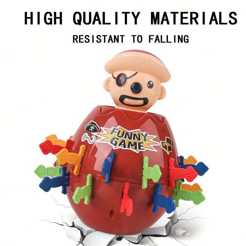 Pirate Barrel Prank Toy Money Bank Large Pirate Barrel Novelty Game Barrel Stabbed With Sword