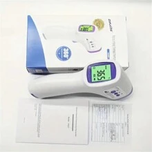 Berührungsloses Infrarot-thermometer Zur Messung Der Körpertemperatur Mit Großem Led-display (batterie Nicht Im Lieferumfang Enthalten), Ideales Geschenk Für Weihnachten, Halloween, Thanksgiving