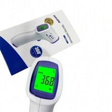 Berührungsloses Infrarot-thermometer Zur Messung Der Körpertemperatur Mit Großem Led-display (batterie Nicht Im Lieferumfang Enthalten), Ideales Geschenk Für Weihnachten, Halloween, Thanksgiving