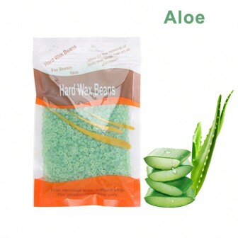 CIRI 50克/包中性蠟豆脫毛熱膜蠟顆粒，深層潔淨比基尼面部腿臂毛髮去除豆，適用於女士和男士