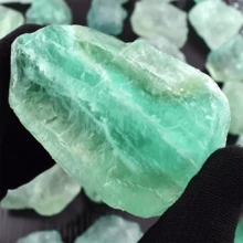 1 件/3 件淺綠色原螢石晶體,用於靈氣脈輪冥想能量平衡療法的治療水晶,工藝品石頭,花盆裝飾岩石多肉岩石,花園裝飾,節日禮物增強您的家居裝飾 - 水晶 - 查看 1