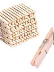 Clothes Pegs - Màu be - Xem 3