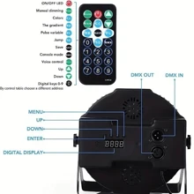 Luces De Escenario LED - Negro - Ver 5