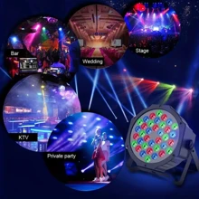 Luces De Escenario LED - Negro - Ver 2