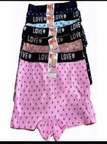 Boxer de Algodon para Mujer 6pz - Multicolor - Ver 3