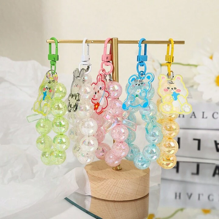 ビーズキーホルダー オーダー 名入れ うさぎ くま ビーズ　コレクトブック ビーズキーホルダー オーダー 名入れ うさぎ くま ビーズ コレクトブック
