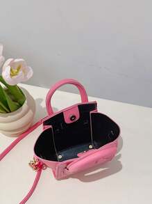 幼兒時尚純色荔枝翼手提包日常百搭旅行女孩斜挎包幼兒園小學生零錢包便攜糖果袋休閒包肩帶可調節小學生女孩兒童旅遊度假