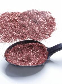 10g 金属玫瑰金闪光颜料粉美甲装饰凝胶抛光美甲闪亮亮片专业指甲配件