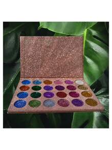 MORPHE GLITTER SHADOWS, Eyeshadow Palette, 24 Color Palette, Glitter Colors - Pink - View 3