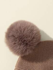 1 Khaki Double Ball Cap For Children - Khaki - View 5