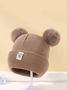 1 Khaki Double Ball Cap For Children - Khaki - View 1