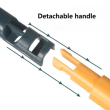 1pc Non-dismantling Window Cleaning Brush, Convenient & Multi-functional For Wet & Dry Cleaning - Multicolor - View 8