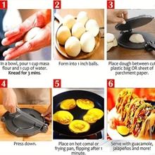Prensa Para Tortillas - Plateado - Ver 4