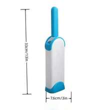 衣物羊絨大衣靜電除毛刷沙發床單床品刷除寵物毛髮和灰塵工具 - 軍綠色 - 查看 2