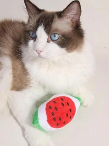 Set de 2 juguetes de peluche aleatorios, juguetes masticables para perros, duraderos y para afilar los dientes, con dispositivo BB integrado, juguete de peluche para gatos, juguete para perros para morder - Multicolor - Ver 5