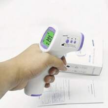 Berührungsloses Infrarot-thermometer Zur Messung Der Körpertemperatur Mit Großem Led-display (batterie Nicht Im Lieferumfang Enthalten), Ideales Geschenk Für Weihnachten, Halloween, Thanksgiving