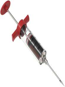 Kitchen Household Barbecue Injector Seasoning Injector Turkey Needle Brine Injector Sauce Injector For Cooking