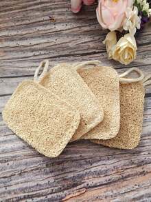 1入組絲瓜纖維洗碗刷,天然絲瓜杯刷,耐用不粘油海綿清潔刷,家庭廚房必備