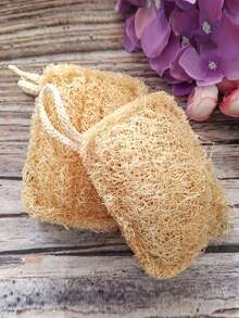 1入組絲瓜纖維洗碗刷,天然絲瓜杯刷,耐用不粘油海綿清潔刷,家庭廚房必備