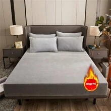 Ga Trải Giường Vừa - Màu Xám nhạt - Xem 1