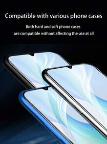 3 piezas de protector de pantalla de vidrio templado HD anti-arañazos para Realme, instalación fácil, alta definición y clara, sin burbujas, resistente a arañazos y roturas, accesorio de regalo para cumpleaños, Pascua, Día del Presidente, Navidad, familia, amigos, novio/novia, protector de pantalla de teléfono, accesorios de teléfono - transparente - Ver 9