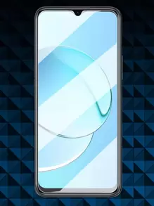 3 piezas de protector de pantalla de vidrio templado HD anti-arañazos para Realme, instalación fácil, alta definición y clara, sin burbujas, resistente a arañazos y roturas, accesorio de regalo para cumpleaños, Pascua, Día del Presidente, Navidad, familia, amigos, novio/novia, protector de pantalla de teléfono, accesorios de teléfono - transparente - Ver 2