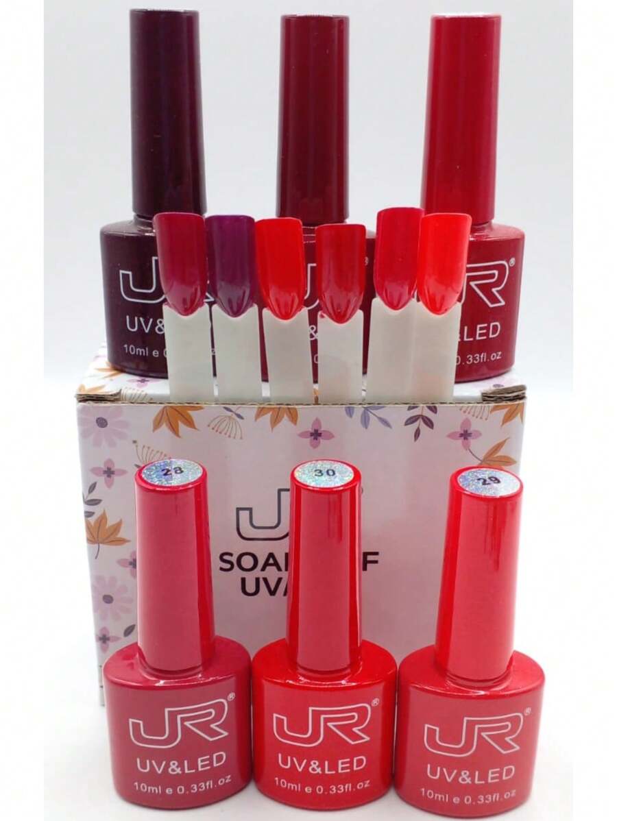 JR Gel E Range, Semi-Permanent Gel - Multicolor - View 1