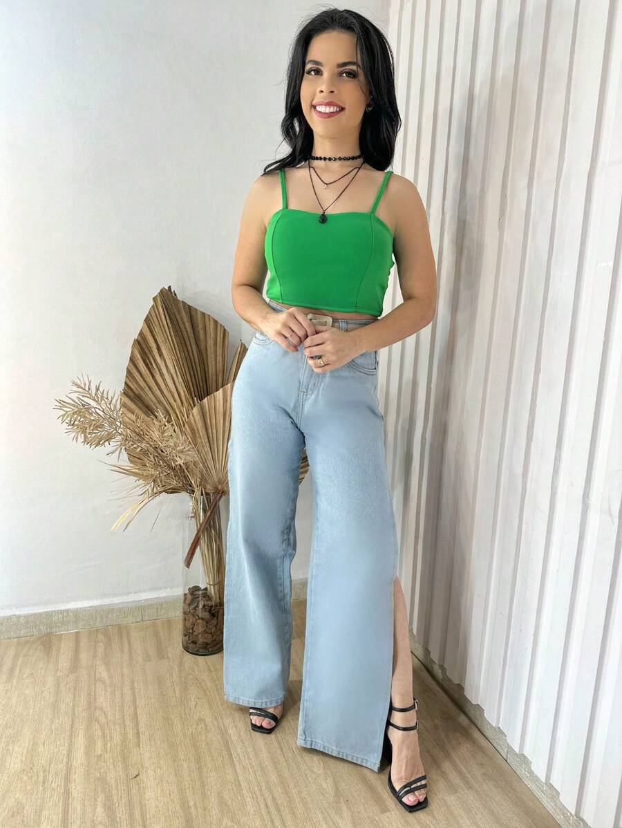 Women Tops - Green - View 1