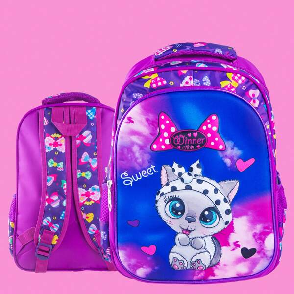 Mochila Infantil Escolar Bolsa Menina Infantil Impermeável Bolsa de Costas Infantil