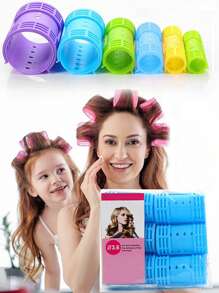 Hair Rollers Curlers Snap Rollers Self Grip Rollers Hairdressing Curlers No Heat Hair Curlers For DIY Hairdressing Hair Salon Hair Barber 6 Sizes Straight & Curler(Random Color) ,Hair Rollers,Heatless Curls,Hair Curler,Hair Products And Accessories For Barber Salon Beauty Travel Essentials,Back To School,Travel Holiday Essentials,Hair Accessories For Women,Hair Curlers,Curly Hair Brush,Rollers,Curly Hair Products,Curler,Rollers For Hair,Hair Curl,Curly Hair Tools,Hair Roller,Curly Hair,Heatless Curl,Heatless Curls,Hair Curler,Barber,Hair Tools,Hair Products,Hair Curlers,Barber Accessories,Travel,Rollers,Hair Stuff,Hair Accessories,Curly Hair Products,Curler,Rollers For Hair,Hairdressing Equipment,Hair Curl,Curly Hair Tools,Hair Roller,Christmas,Barbershop,Hair Curling Iron, Barber Accessories, Hair Accessories, Curling Iron, Hairdressing,Heatless Waves,Travel Essentials,Hairstyle,Hairdressing