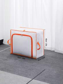 1 Túi đựng chăn có thể gập lại trên tủ - trắng - Xem 7