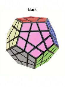 One PC Material 12-Sided Magic Cube Toy, Six Colors, For Competition, Christmas And Birthday Gift - Multicolor - View 4