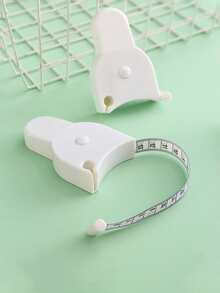 1入組身體測量卷尺,腰圍、長度、周長測量、卡尺、手臂大小、腿大小、臀部大小、胸圍、健身測量靈活尺 - 粉色 - 查看 4