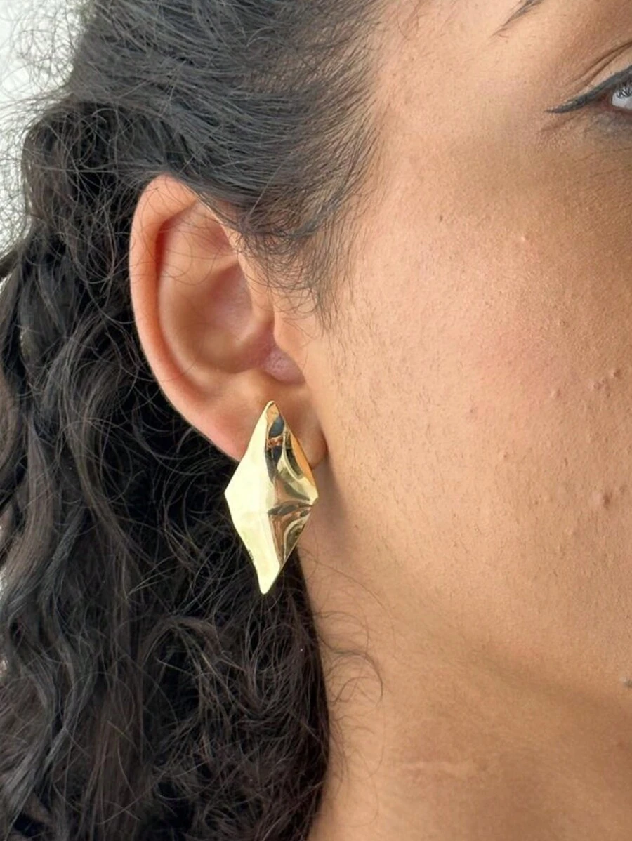 Stud Earrings - Vàng - Xem 1