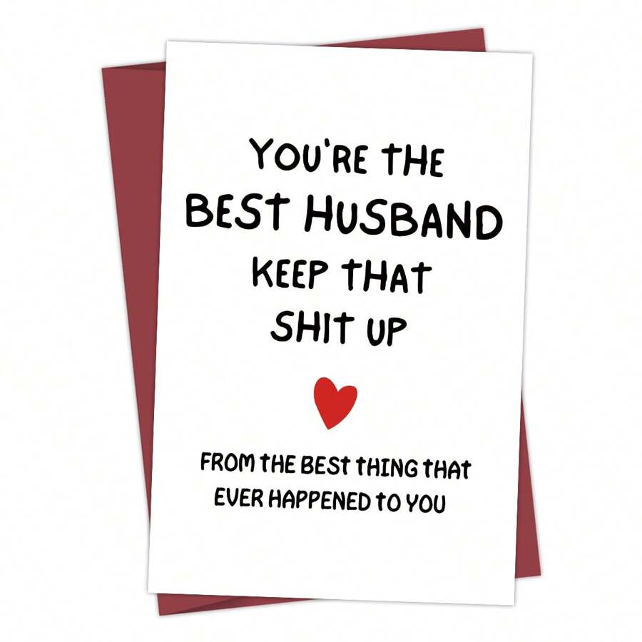 在丈夫的特別日子裡,用獨特的生日卡給他一個驚喜! - 彩色 - 查看 1