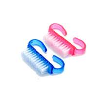 手指腳趾甲刷,清潔指甲刷,指甲擦洗清潔刷,小型美甲用品 - 藍色 - 查看 1