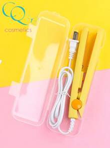 SHOP ALL FD Mini Straightening Hair Straightener - Yellow - View 1