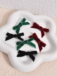 6入組可愛蝴蝶形狀童裝髮夾 - 彩色 - 查看 5