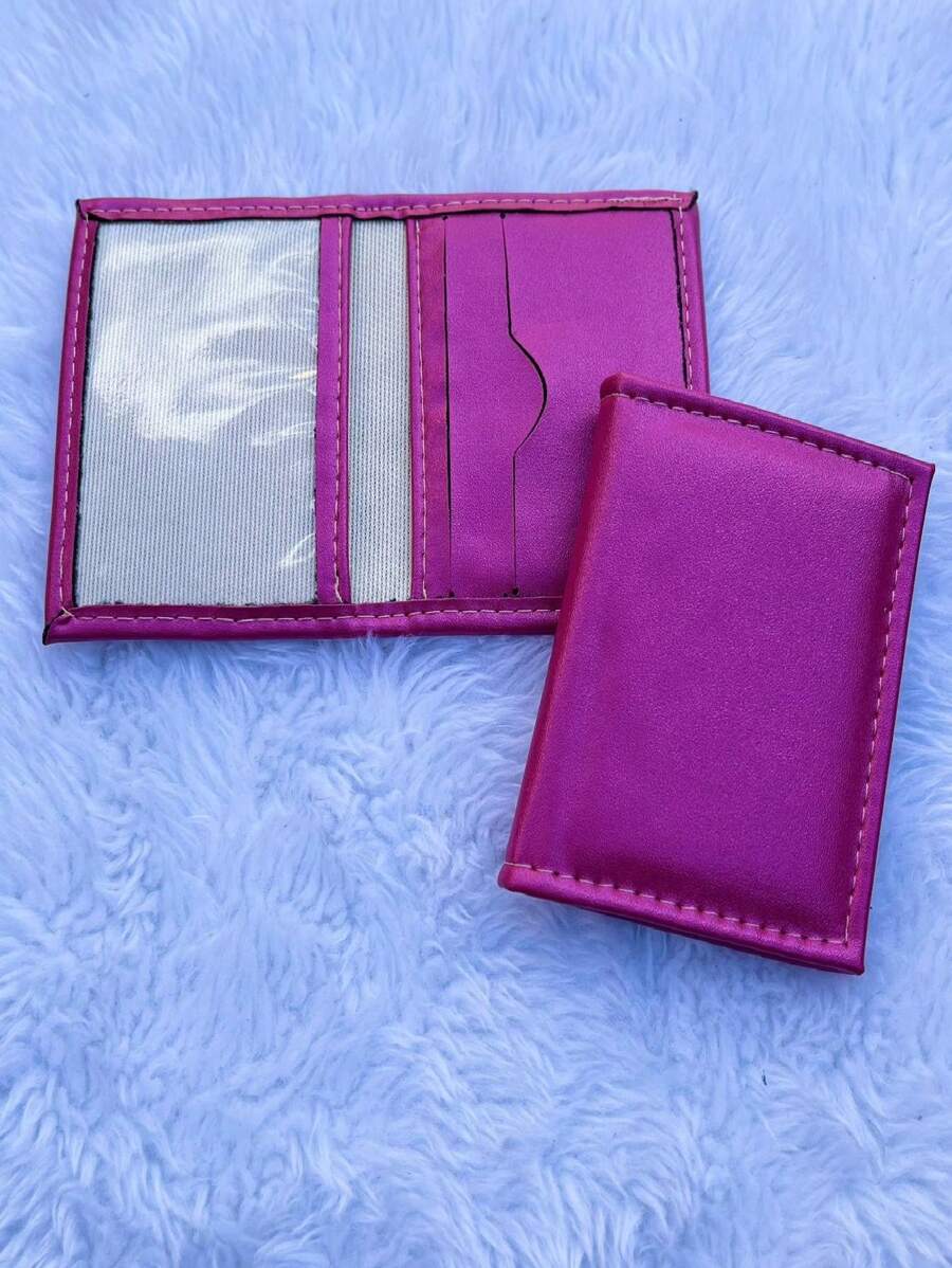 Metallic Female Driver's License Holder - Pink - View 1