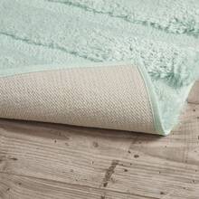 Tufted Pearl Channel Rug - Seafoam - View 7
