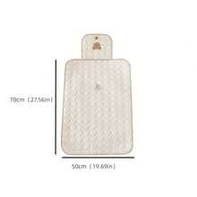 1 件刺绣小熊宝宝防水尿垫适合所有季节婴儿洗澡家庭装饰礼物