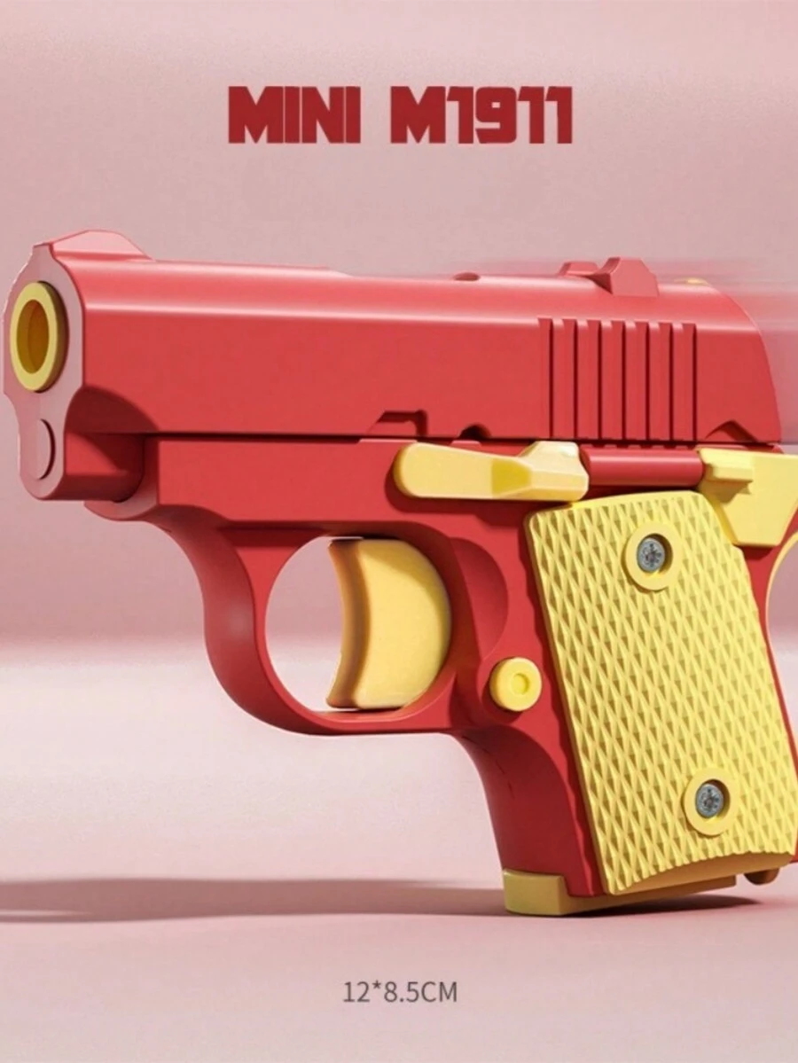 1pc Red Carrot Shaped Water Gun - Red - View 1