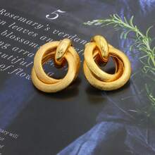 Par de Aretes de Aro para Dama - 7 - Ver 2