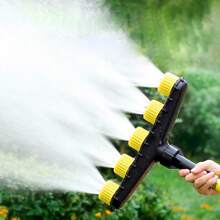 6pcs Spray Head For Garden Irrigation - Black and yellow - View 4