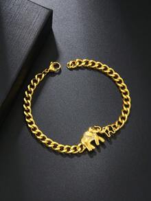 1 Dây Chuyền Mạ Vàng 18K Đính Đá Rhinestone Lớn - Vàng - Xem 7
