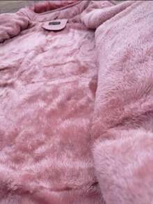 Plus Size Overcoats - Rusty Rose - View 3