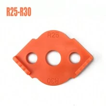 Z420圓形橙色(r25r30)單邊封邊機夾具 - 橘色 - 查看 1