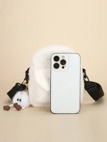 冬季秋冬时尚百搭奢华小众斜挎包包女单肩毛绒包女生原宿学生潮流韩版女包