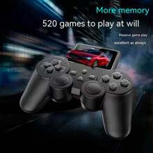 Consola Tipo Game Pad Con 520 Juegos Digitales. Modelo Game player S10. T&N - Negro - Ver 3